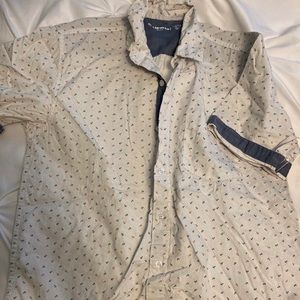 Airwalk anchor print dress shirt